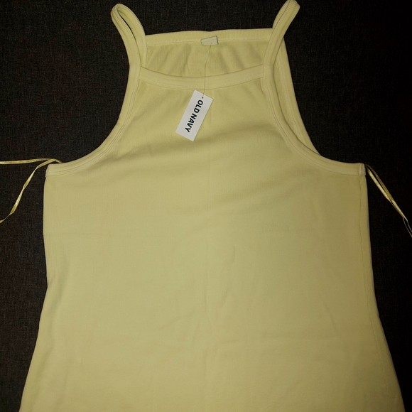 Old Navy Dresses & Skirts - Old Navy Sleeveless Bodycon Midi Dress Side Tie Drawstring